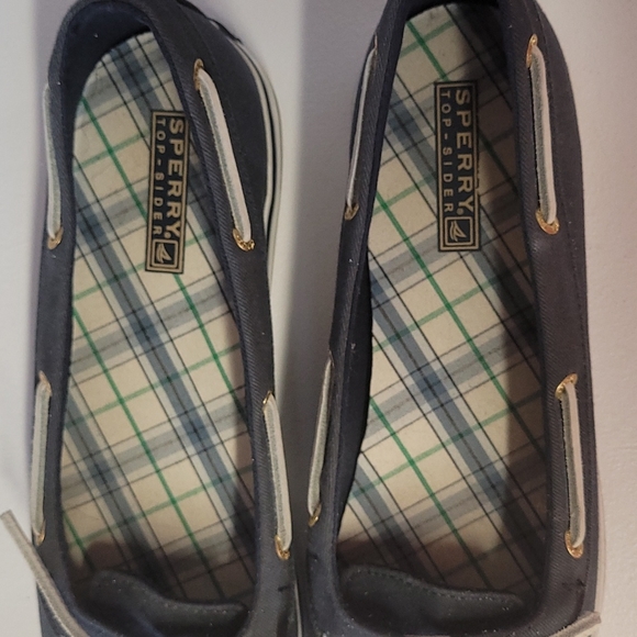 Navy Sperry Top Siders - Picture 3 of 6